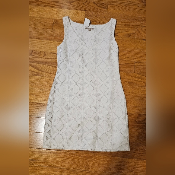 Banana Republic White Lace Dress. Size 6 - Picture 1 of 5